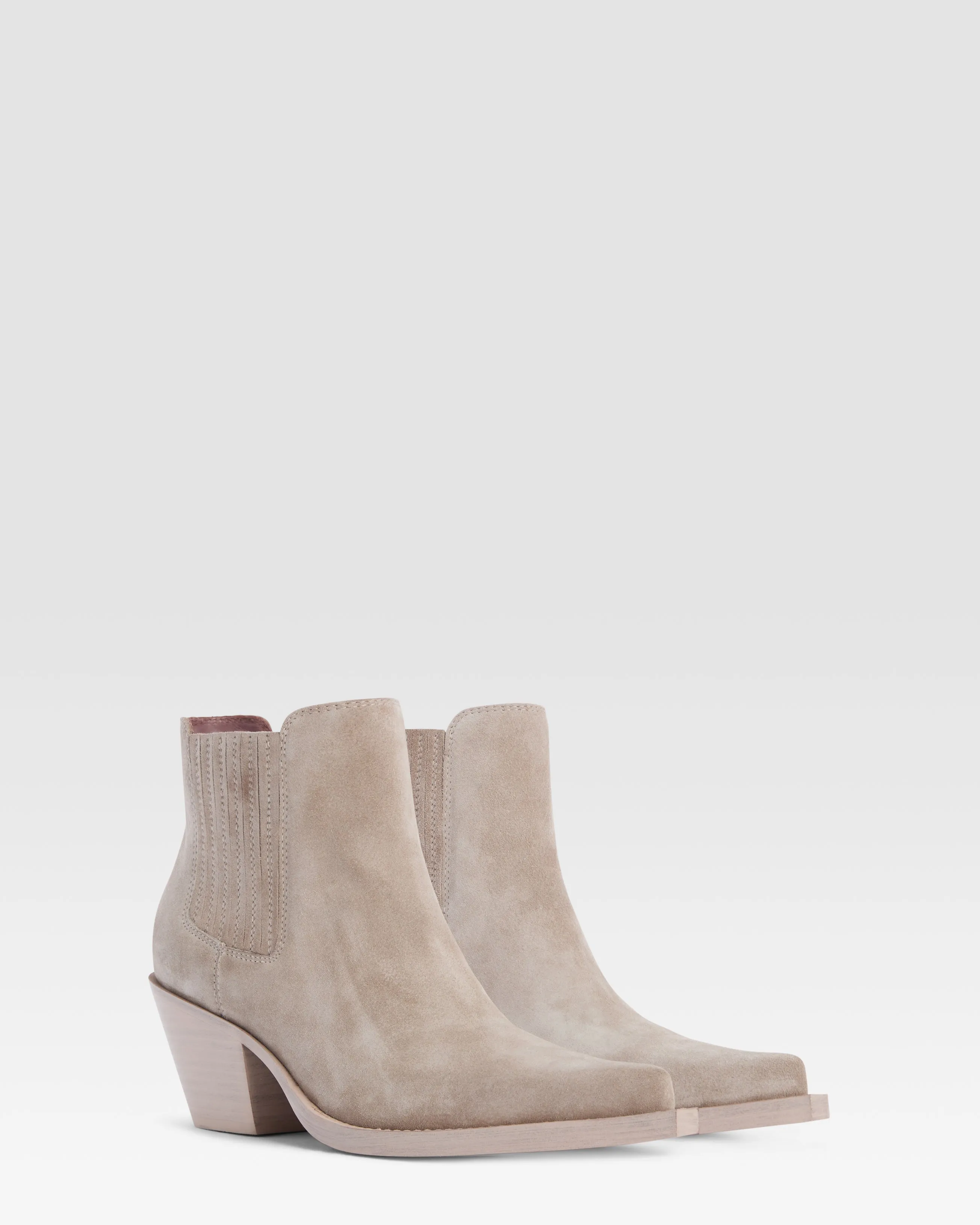Suede Western ankle boot sold by Paris Texas product image thumbnail 2