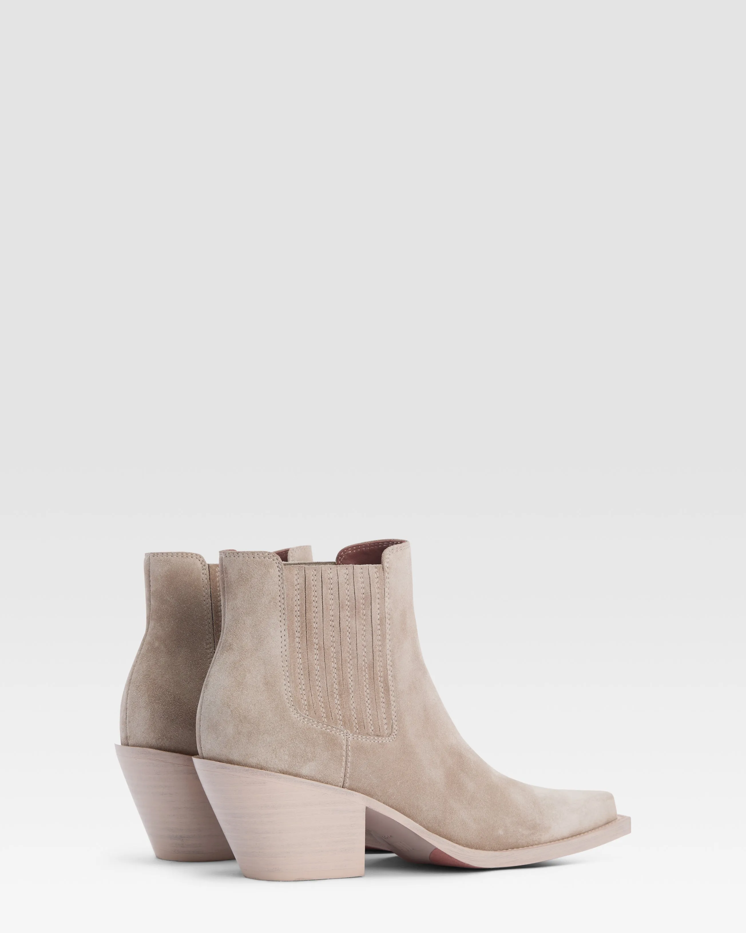 Suede Western ankle boot sold by Paris Texas product image thumbnail 3