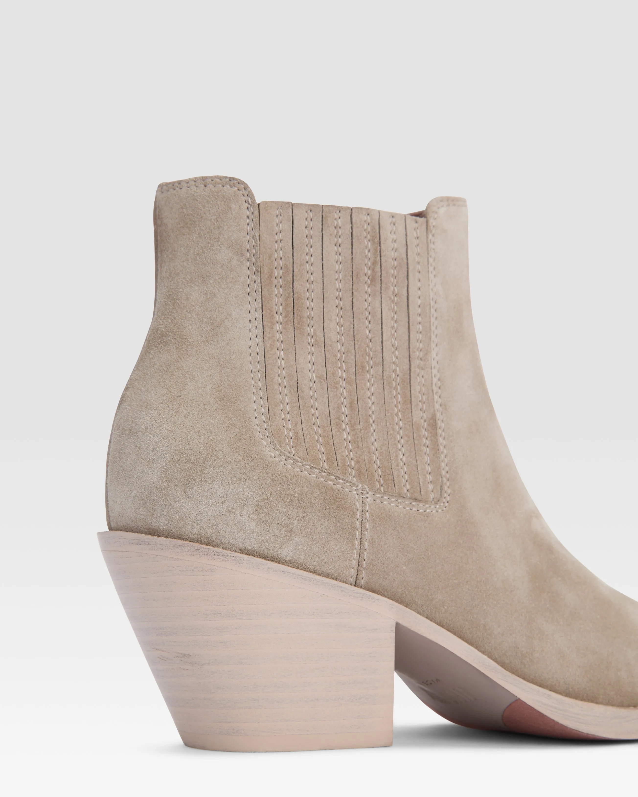 Suede Western ankle boot sold by Paris Texas product image thumbnail 4