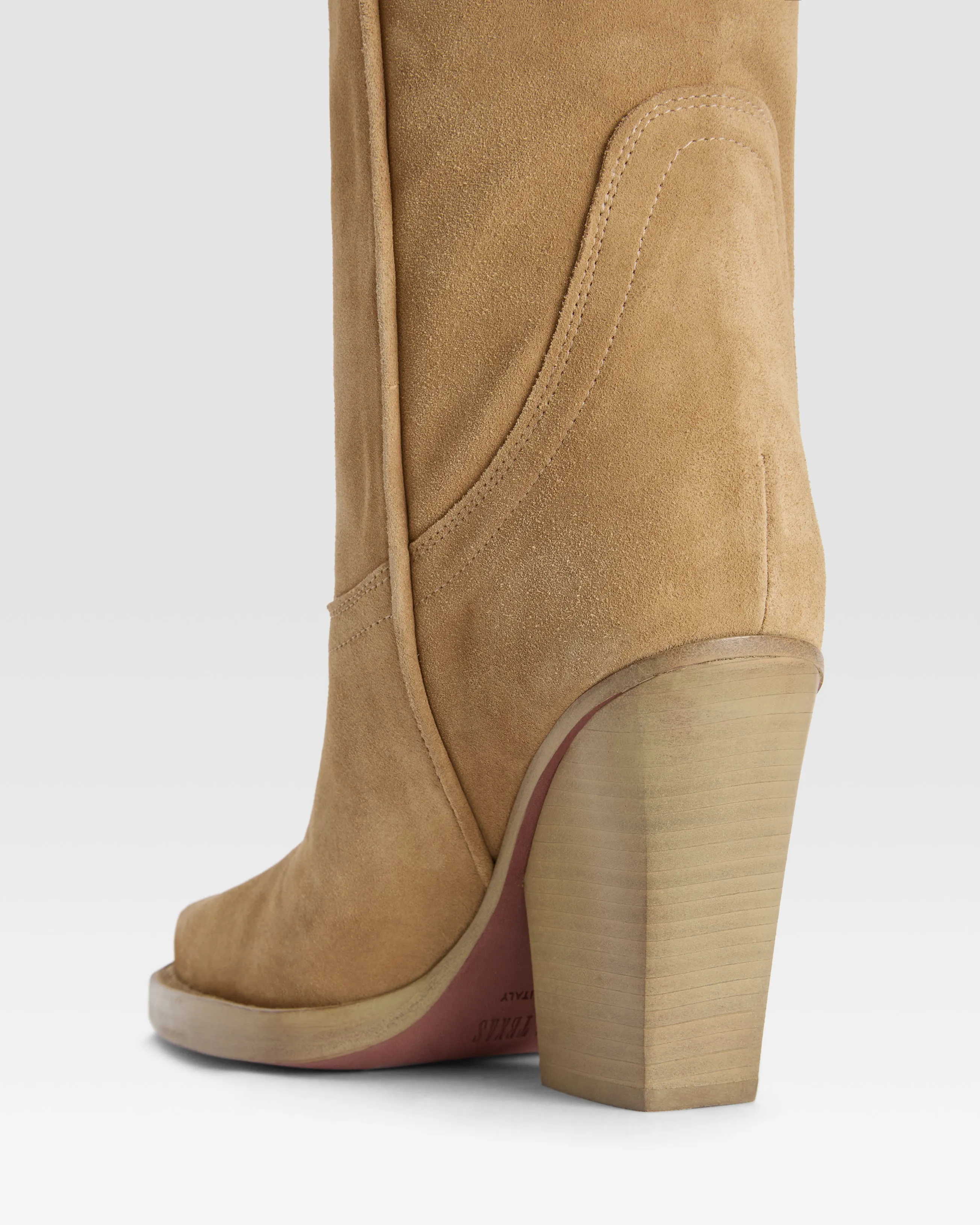Suede Western boot sold by Paris Texas product image thumbnail 4