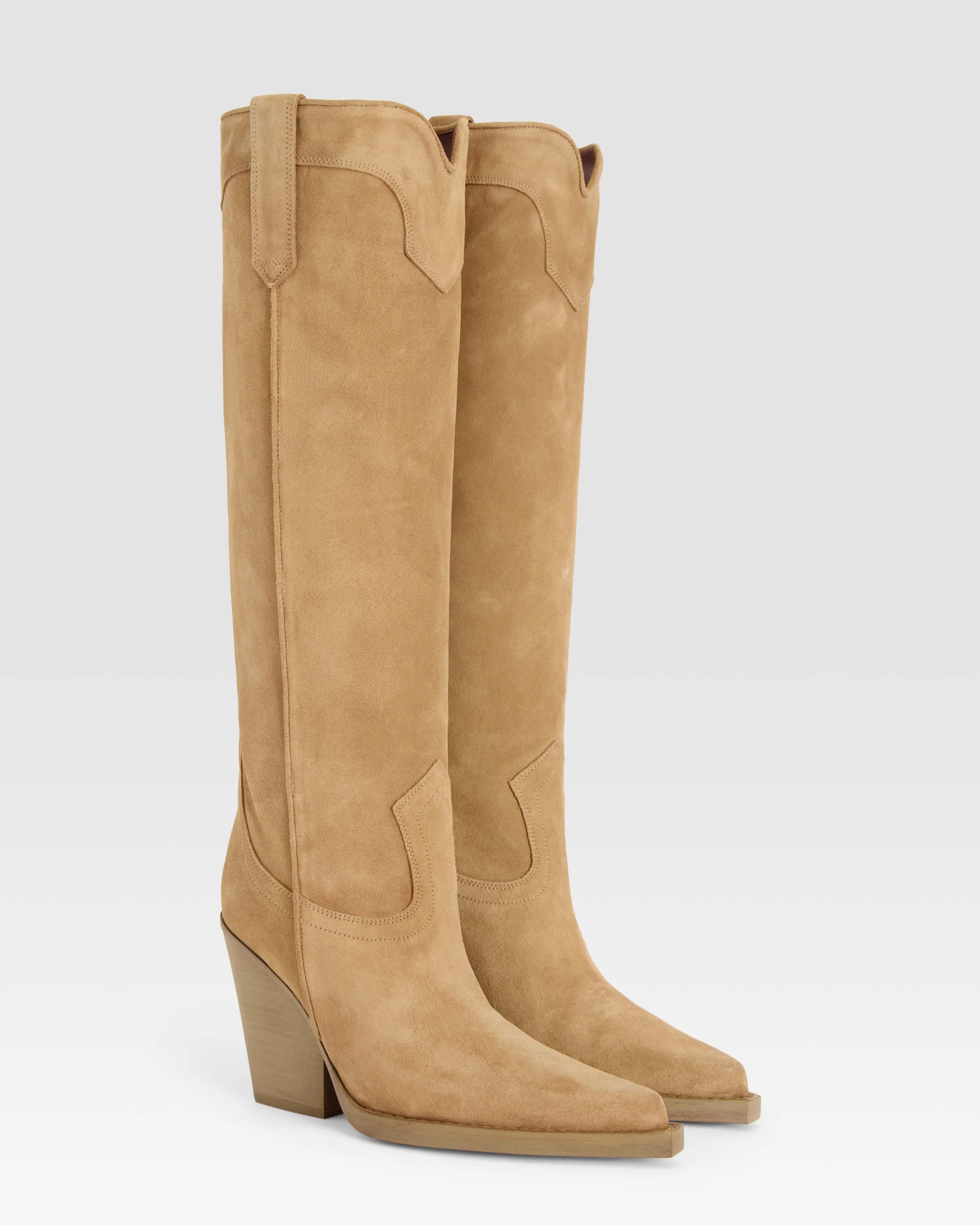 Suede Western boot sold by Paris Texas product image thumbnail 2