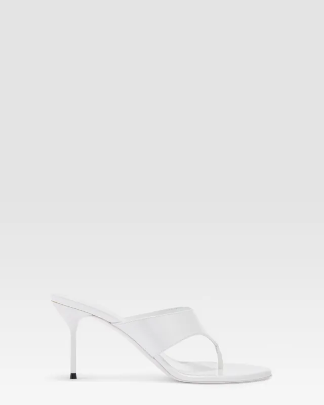 PATENT LEATHER MULE made by Paris Texas