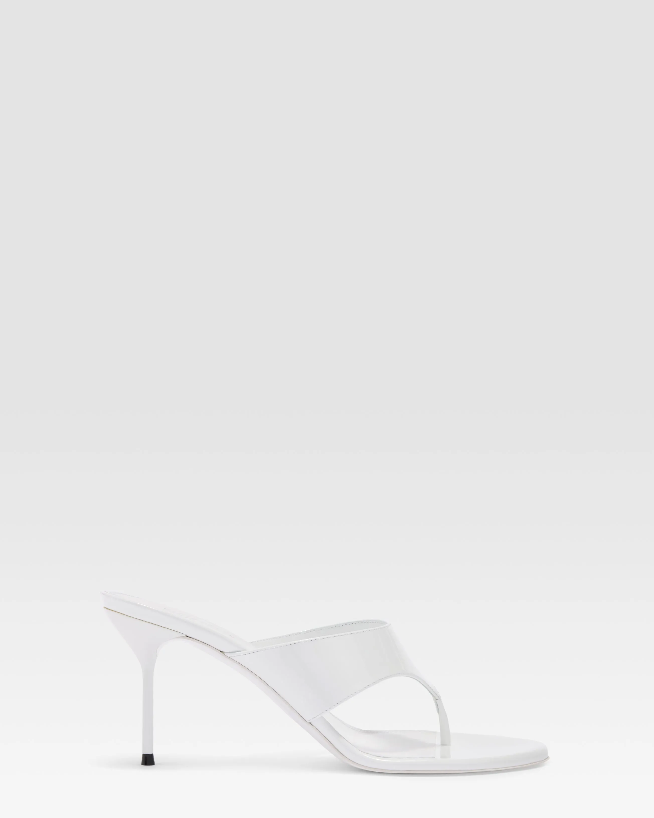 PATENT LEATHER MULE sold by Paris Texas