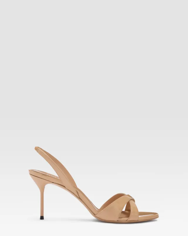 PATENT LEATHER SANDAL made by Paris Texas