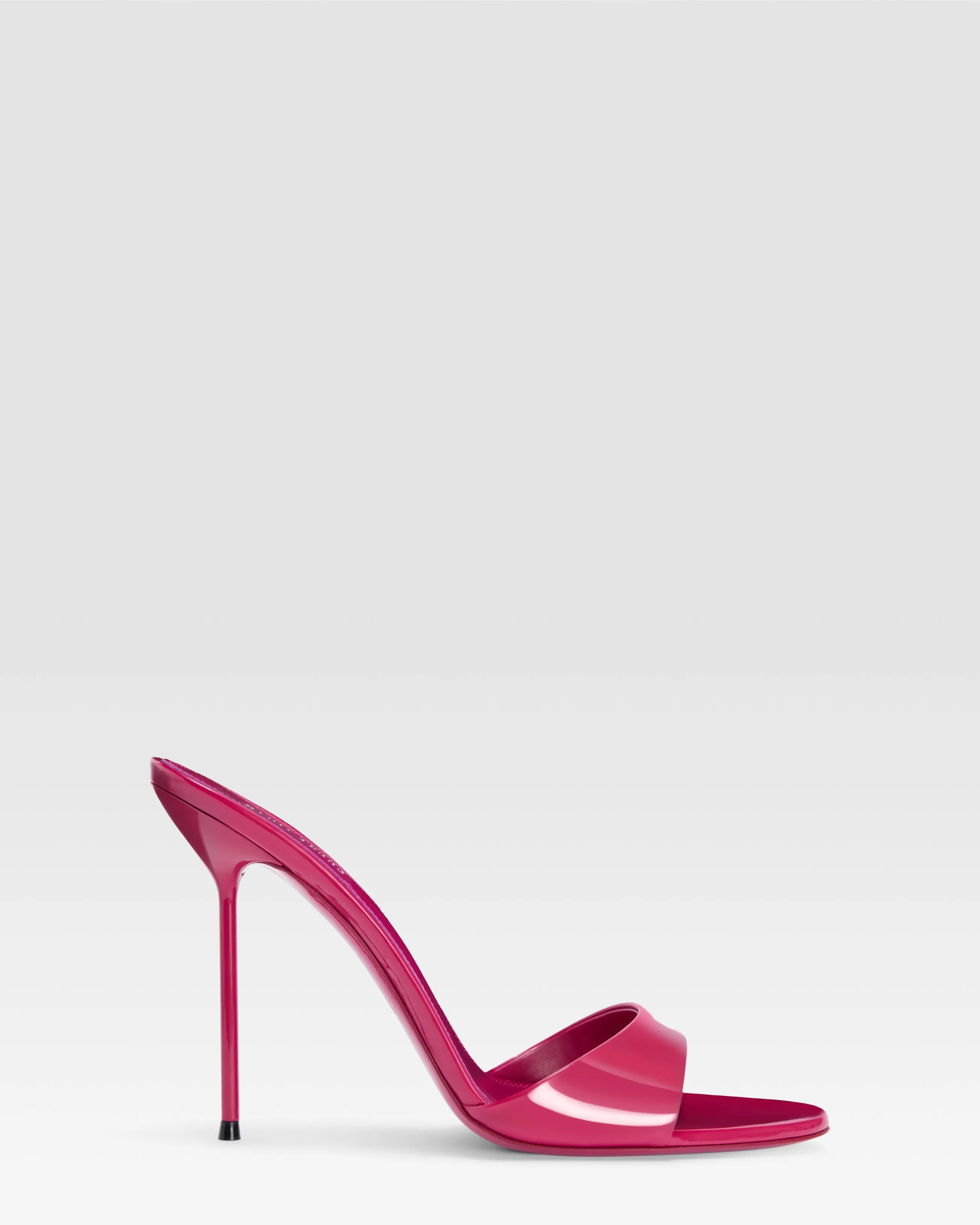 PATENT LEATHER MULE sold by Paris Texas