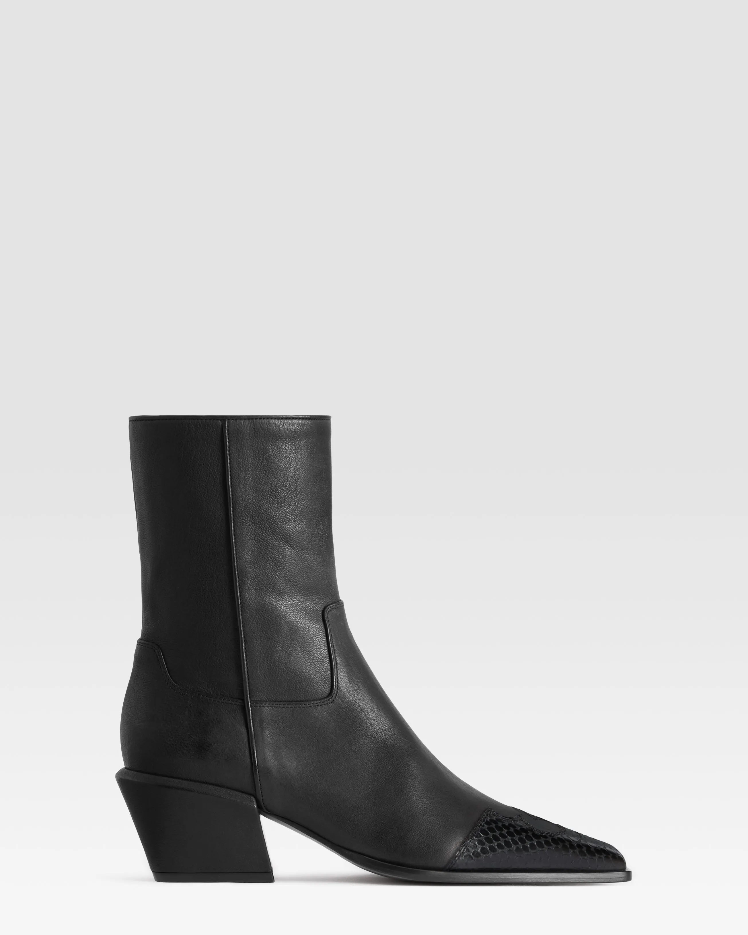 LEATHER ANKLE BOOT sold by Paris Texas