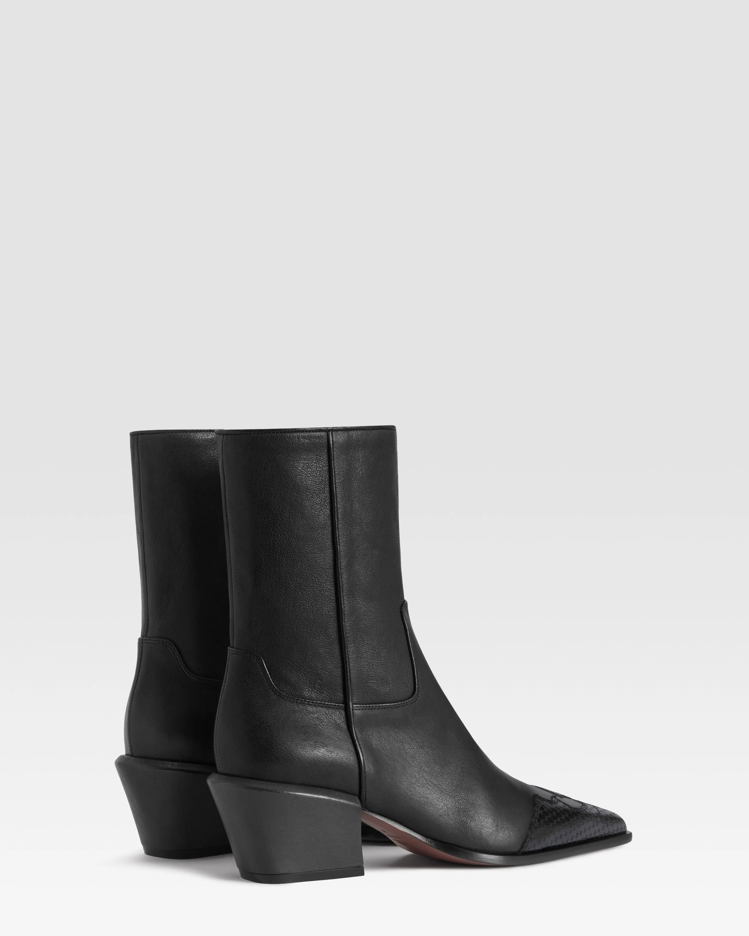 LEATHER ANKLE BOOT sold by Paris Texas product image thumbnail 3