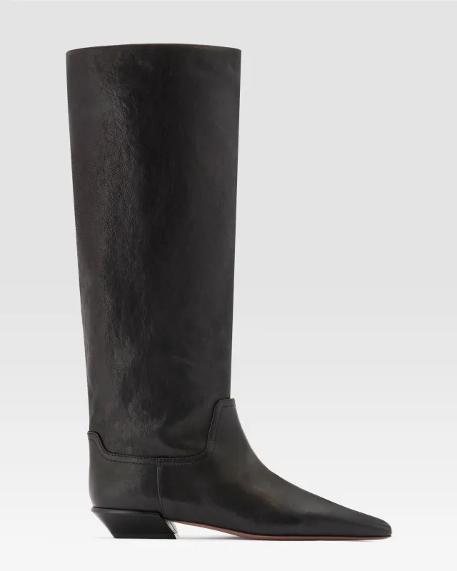 LEATHER BOOT made by Paris Texas