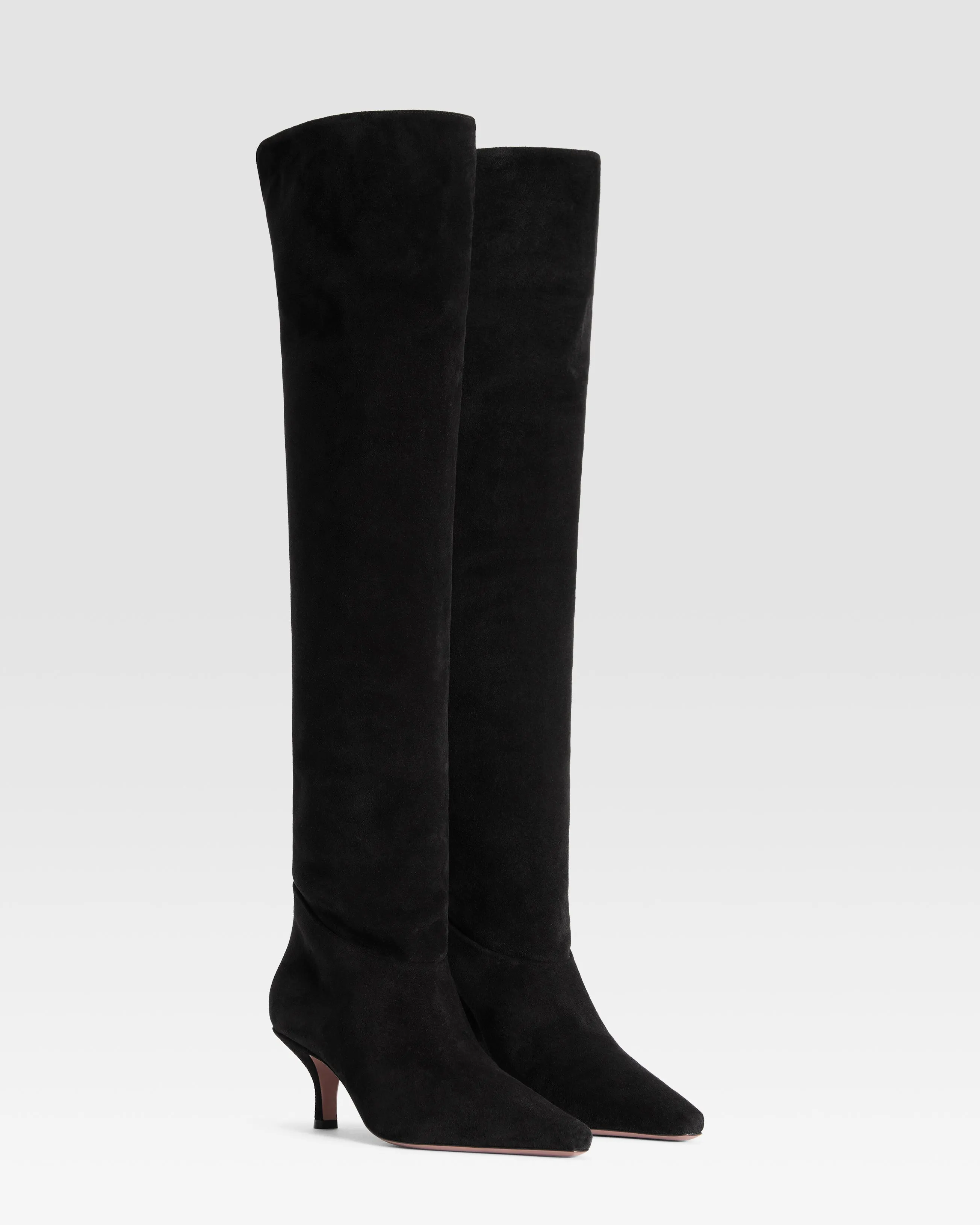 OVER-THE-KNEE SUEDE BOOT sold by Paris Texas product image thumbnail 2