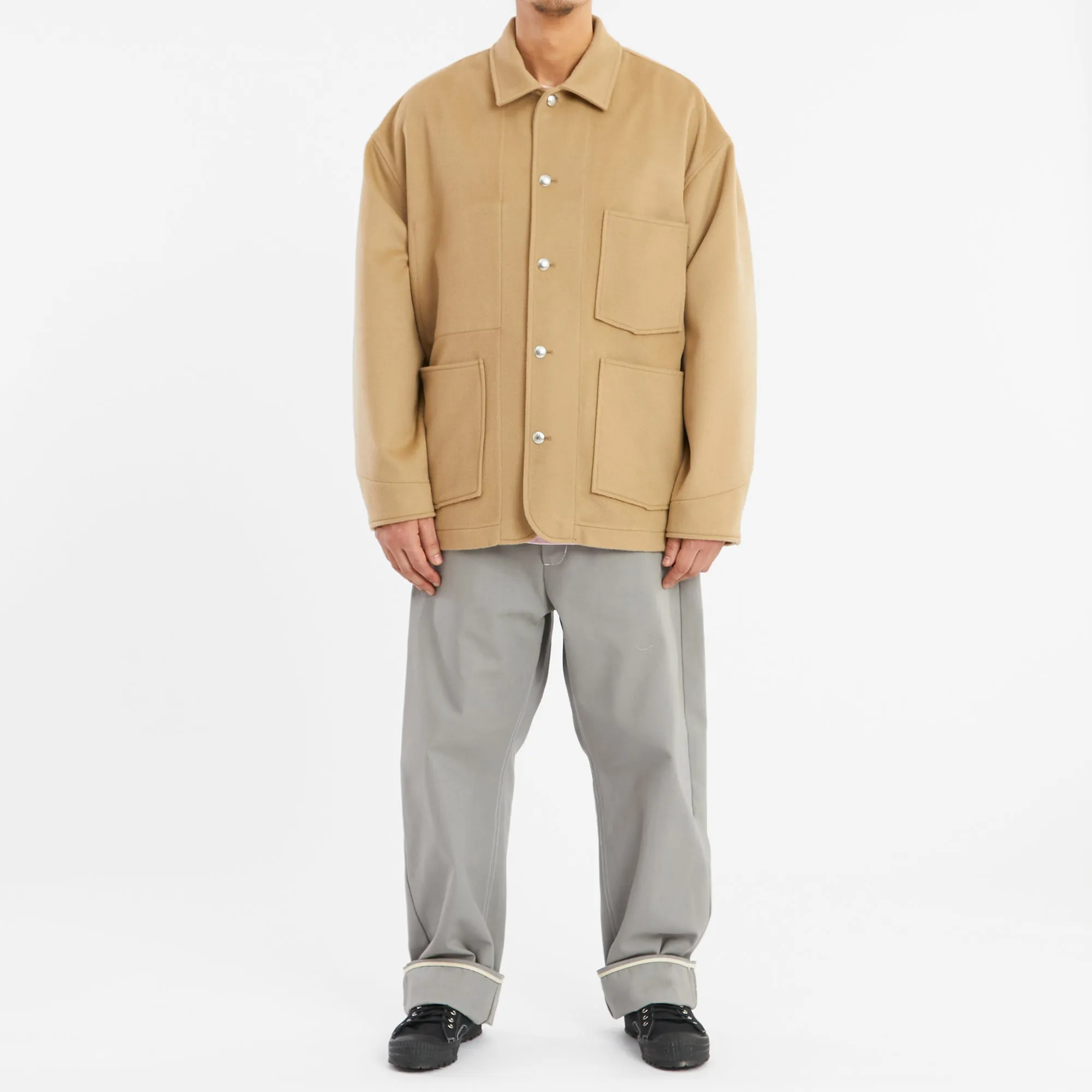 Barn Coat – Camel Wool sold by S.K. Manor Hill product image thumbnail 2