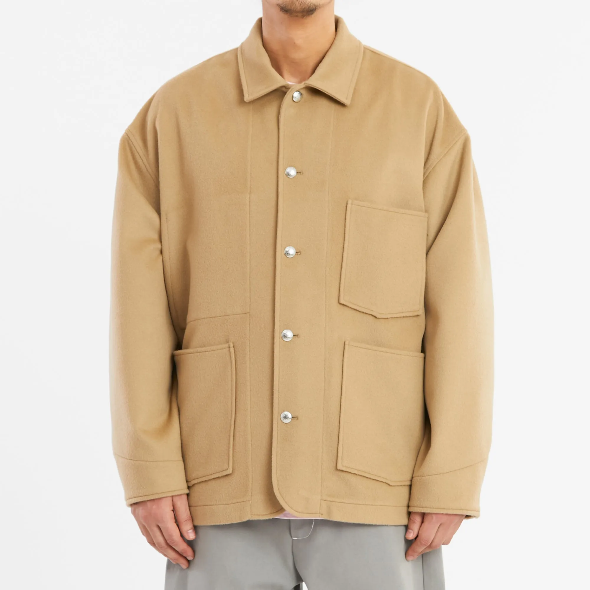Barn Coat – Camel Wool sold by S.K. Manor Hill product image thumbnail 3