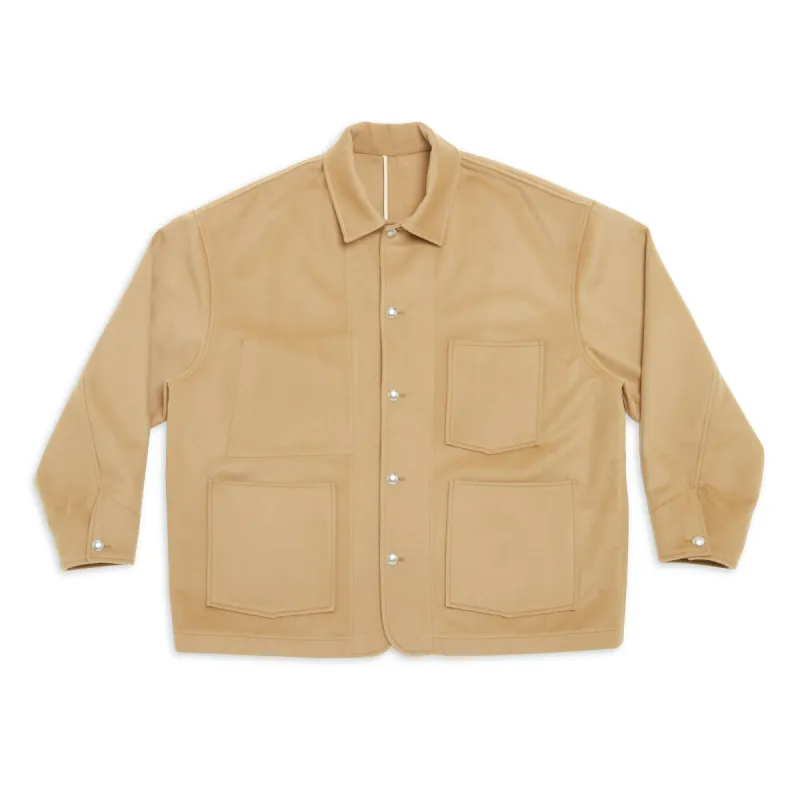 Barn Coat – Camel Wool sold by S.K. Manor Hill