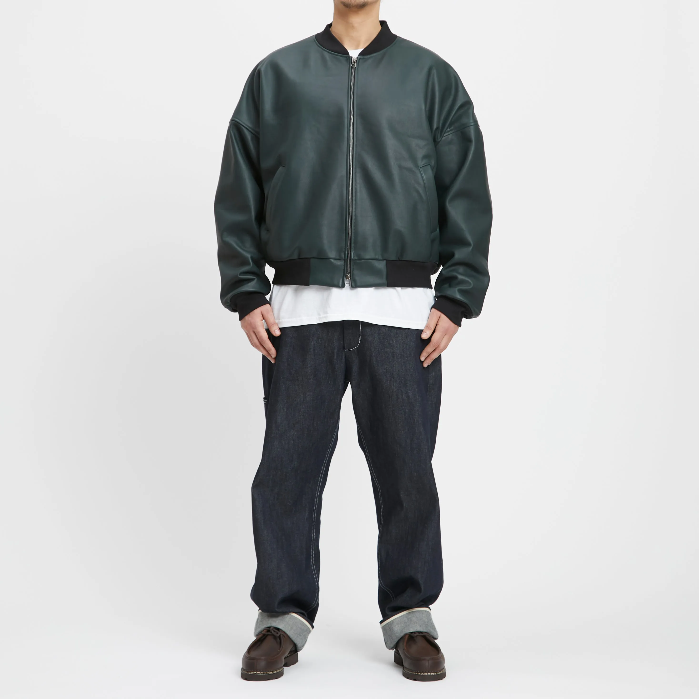 Napa Jacket - Dark Green Leather sold by S.K. Manor Hill product image thumbnail 2