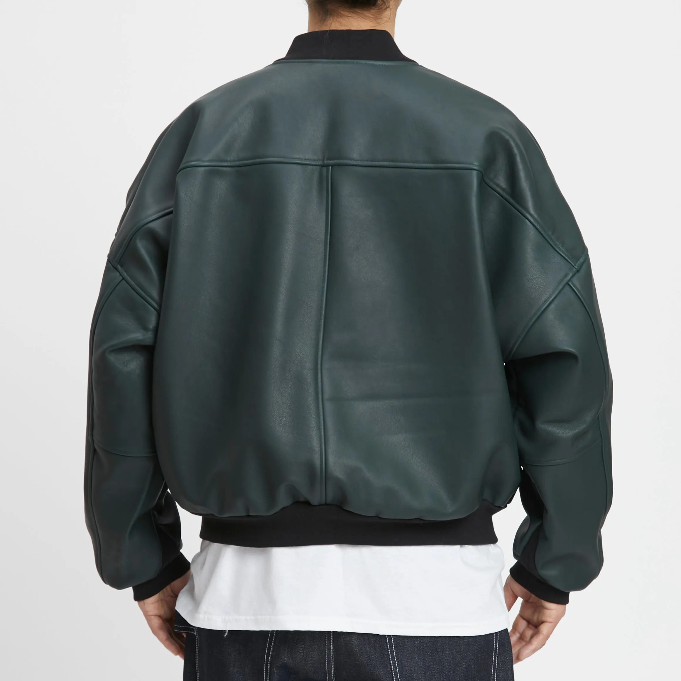 Napa Jacket - Dark Green Leather sold by S.K. Manor Hill product image thumbnail 5