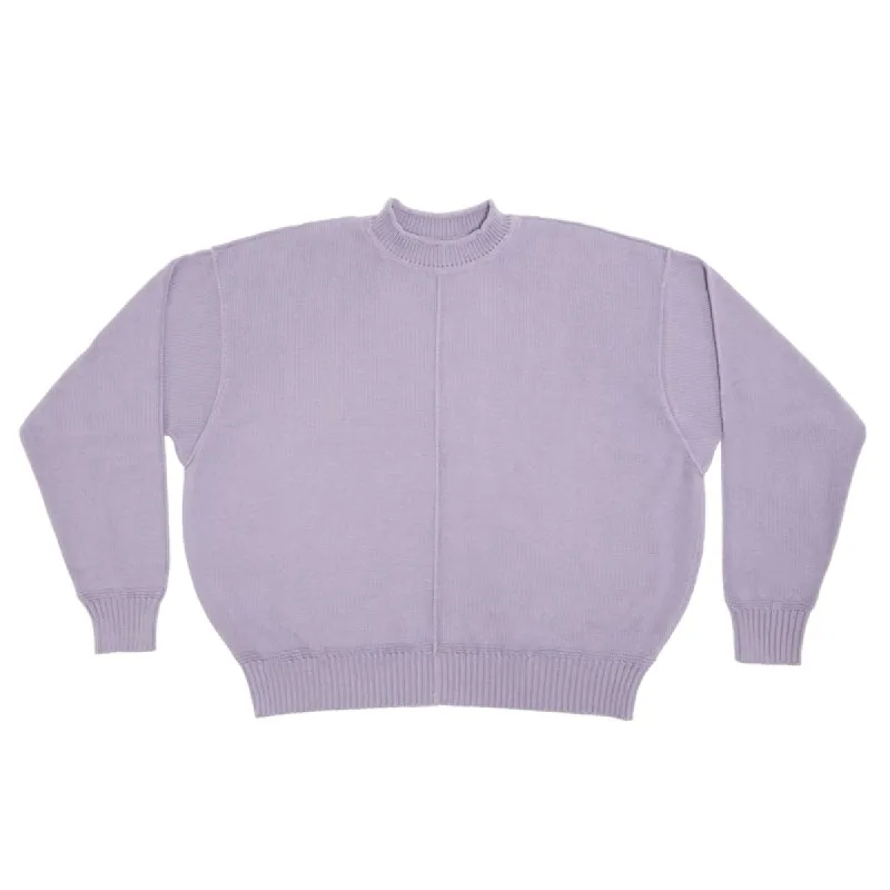 Wharf Sweater - Lavender Cotton sold by S.K. Manor Hill