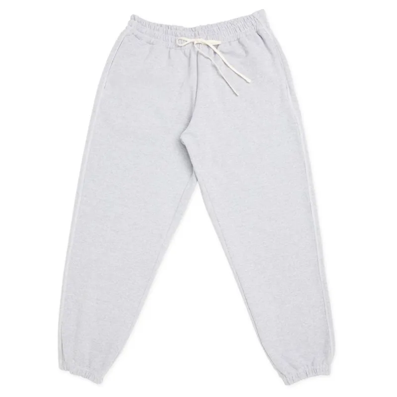 Alston Sweatpant - Heather Grey Cotton Fleece sold by S.K. Manor Hill