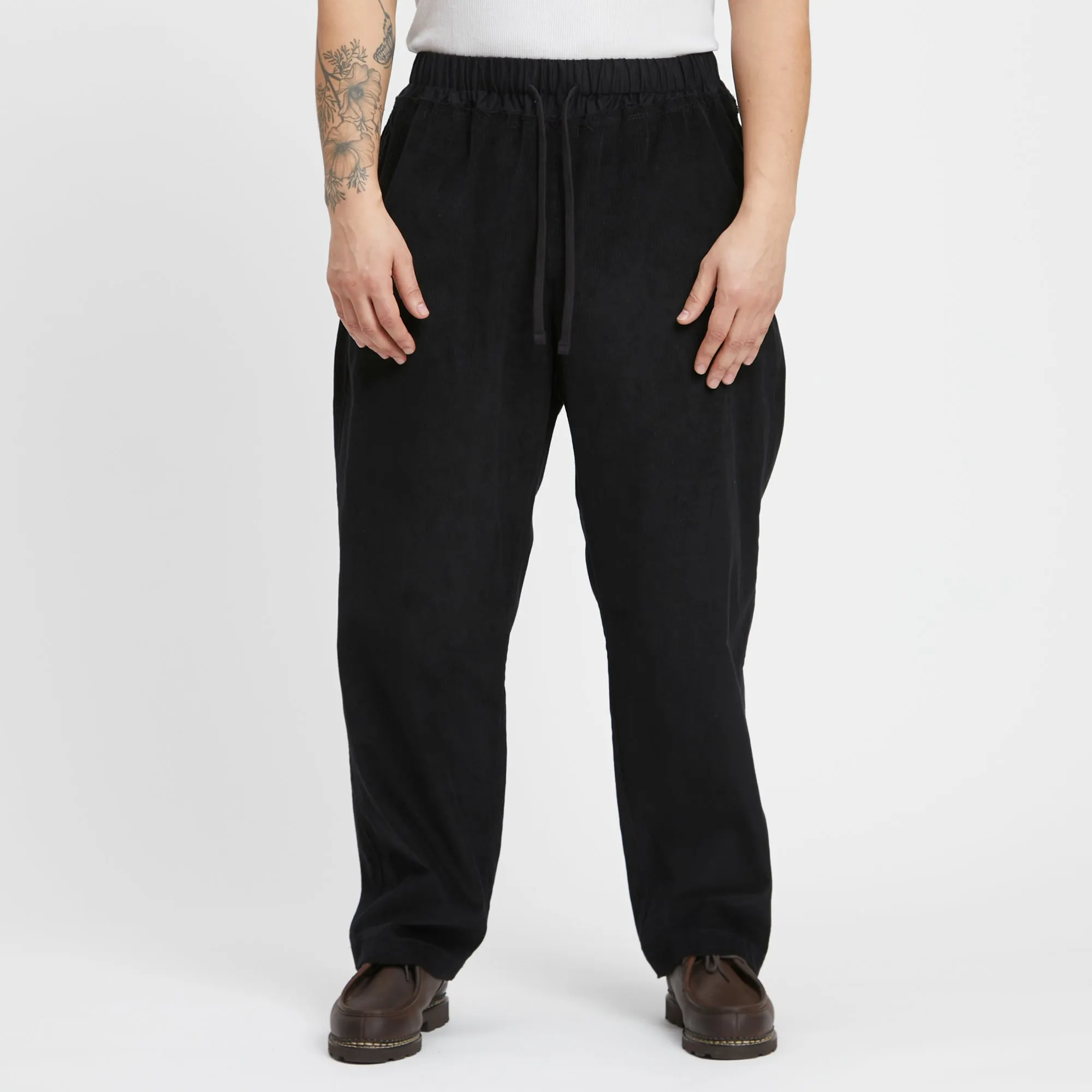 Nest Pant - Black Cotton Corduroy sold by S.K. Manor Hill product image thumbnail 3