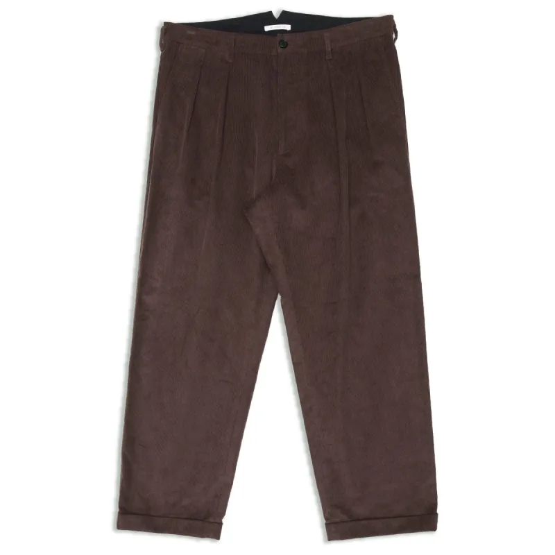 Emilian Pant - Brown Corduroy sold by S.K. Manor Hill