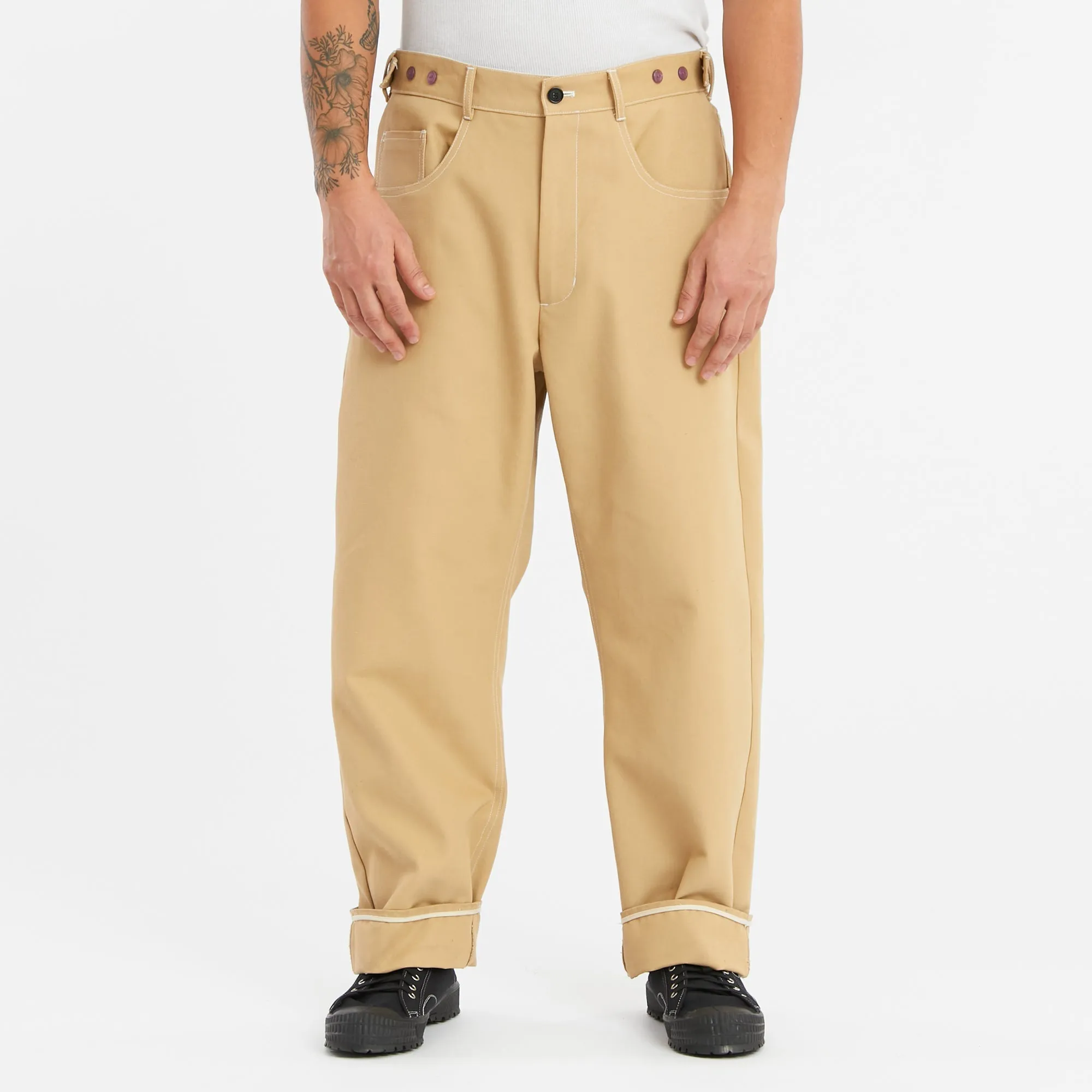 Mason Pant - Tan 12 oz Duck Cotton Canvas sold by S.K. Manor Hill product image thumbnail 3