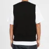 Sweater Vest - Black Cotton sold by S.K. Manor Hill