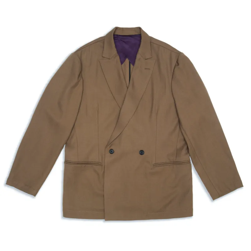 Darwin Blazer - Taupe Wool made by S.K. Manor Hill