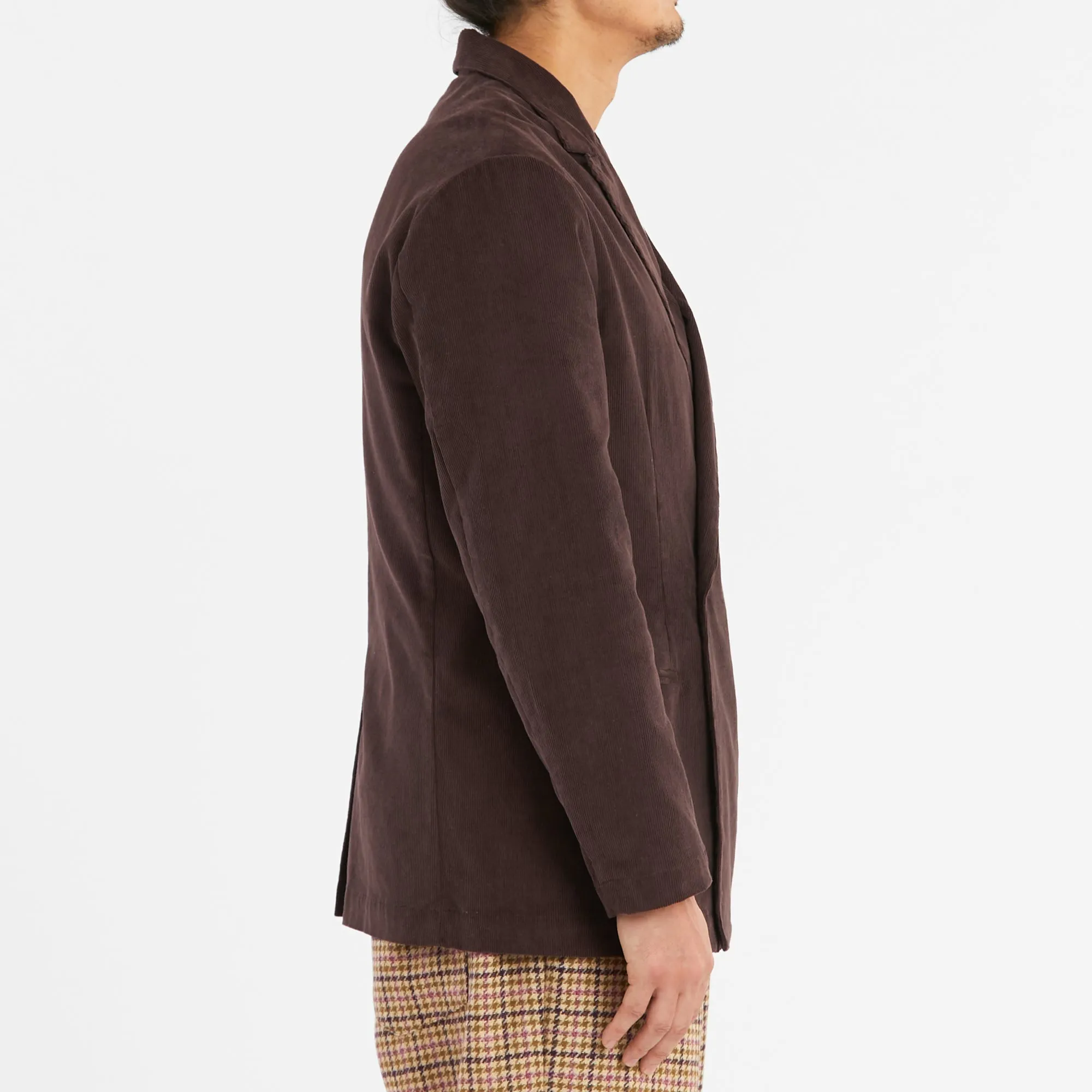 Darwin Blazer - Brown Cotton Corduroy sold by S.K. Manor Hill product image thumbnail 4