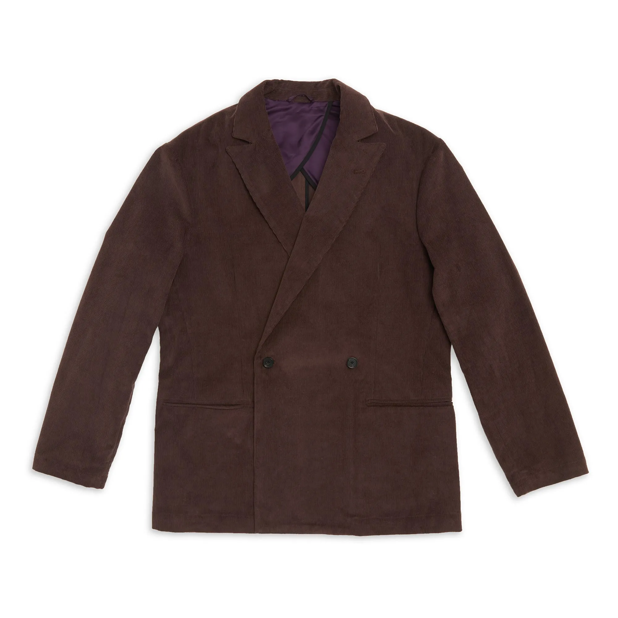 Darwin Blazer - Brown Cotton Corduroy sold by S.K. Manor Hill