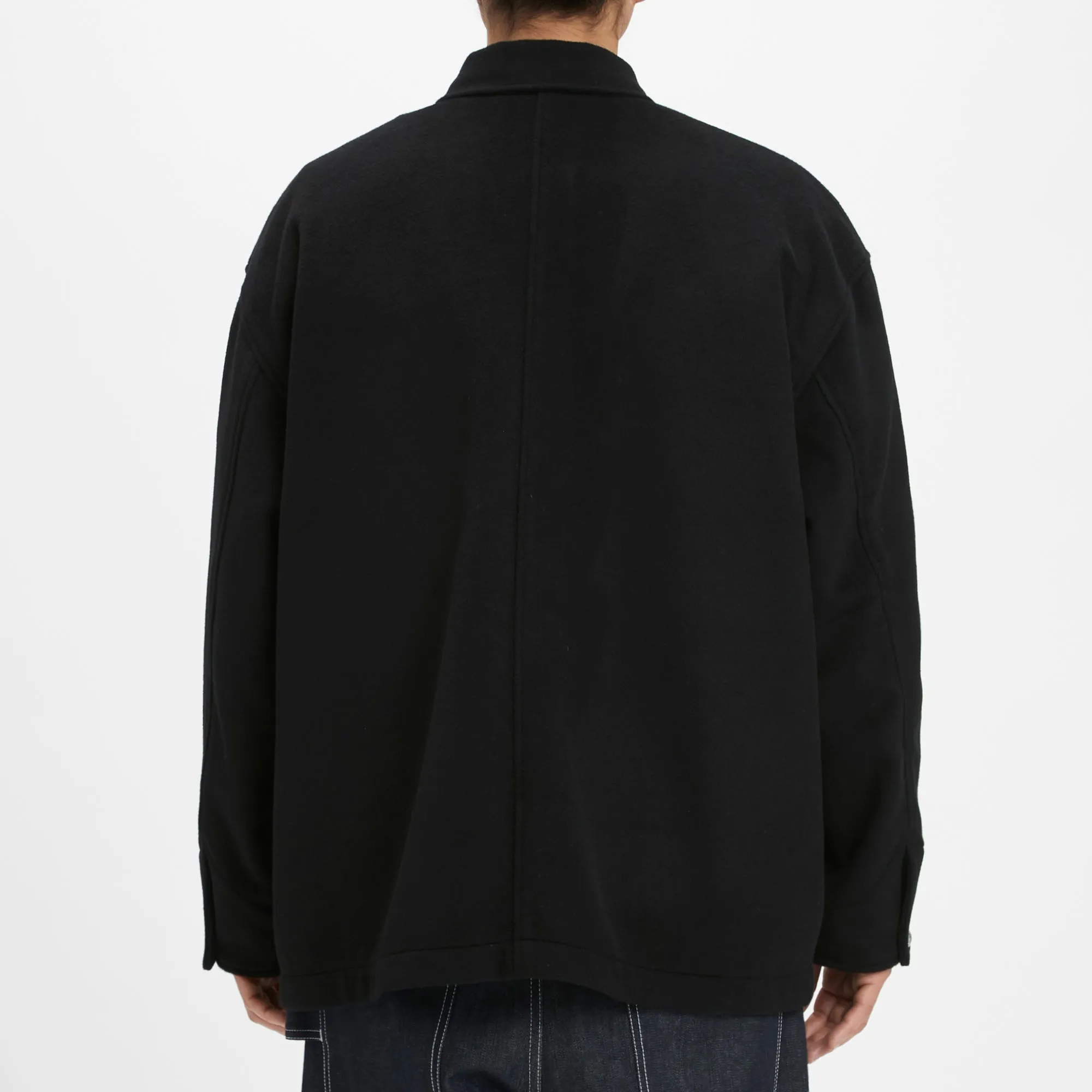 Barn Coat – Black Wool sold by S.K. Manor Hill product image thumbnail 5