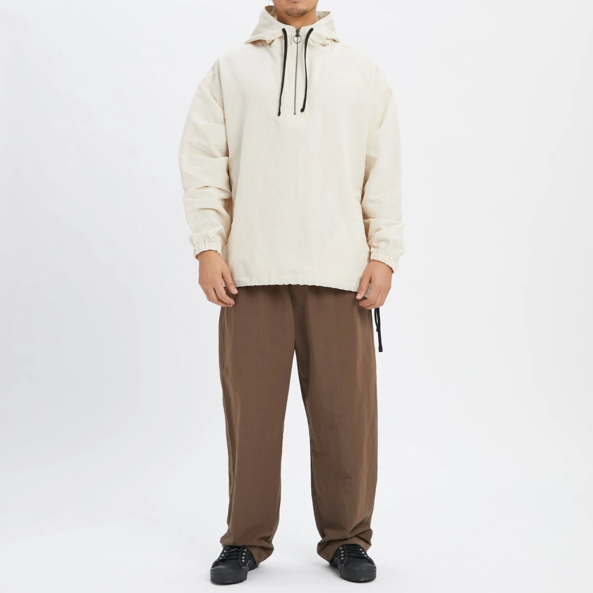 Pod Pullover Jacket - Bone Linen / Cotton sold by S.K. Manor Hill product image thumbnail 2