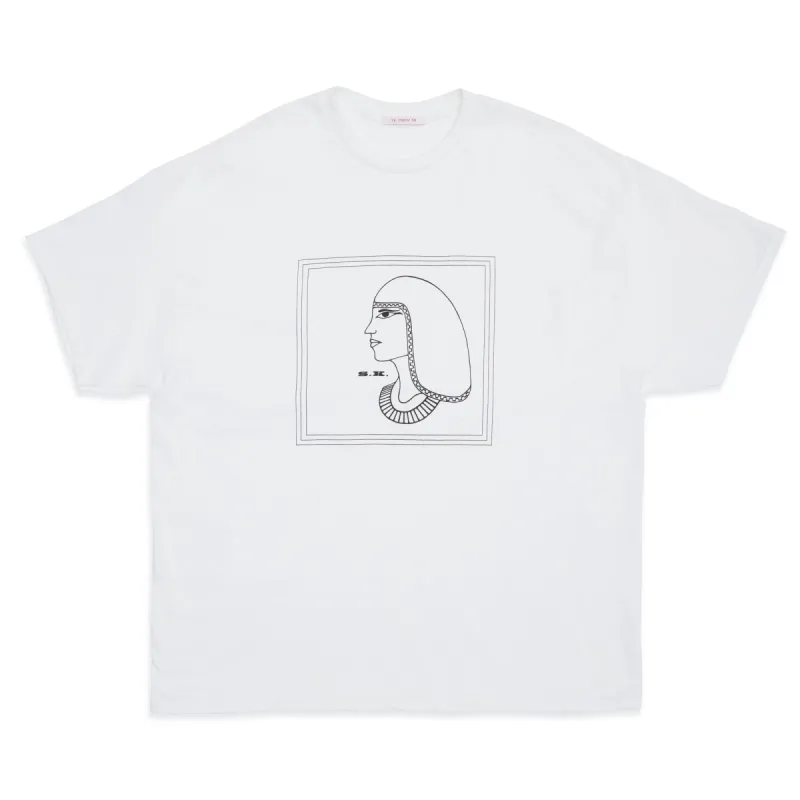 SS Goddess T-Shirt - White Cotton sold by S.K. Manor Hill
