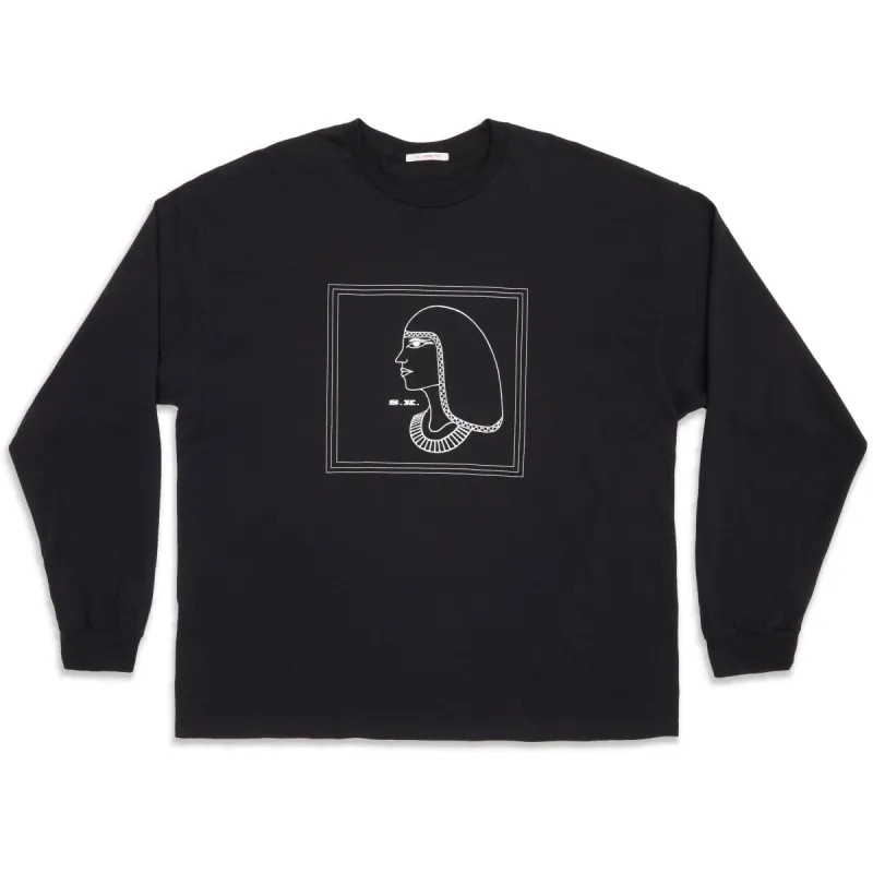 LS Goddess T-Shirt - Black Cotton made by S.K. Manor Hill