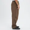M100 Pant - Brown Linen / Cotton / Nylon sold by S.K. Manor Hill