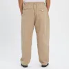 Tilt Pant - Tan Puckered Cotton sold by S.K. Manor Hill