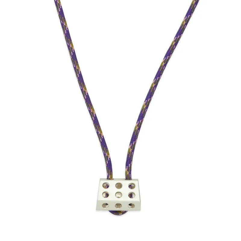 Large Hex Sterling Silver Necklace sold by S.K. Manor Hill product image thumbnail 4