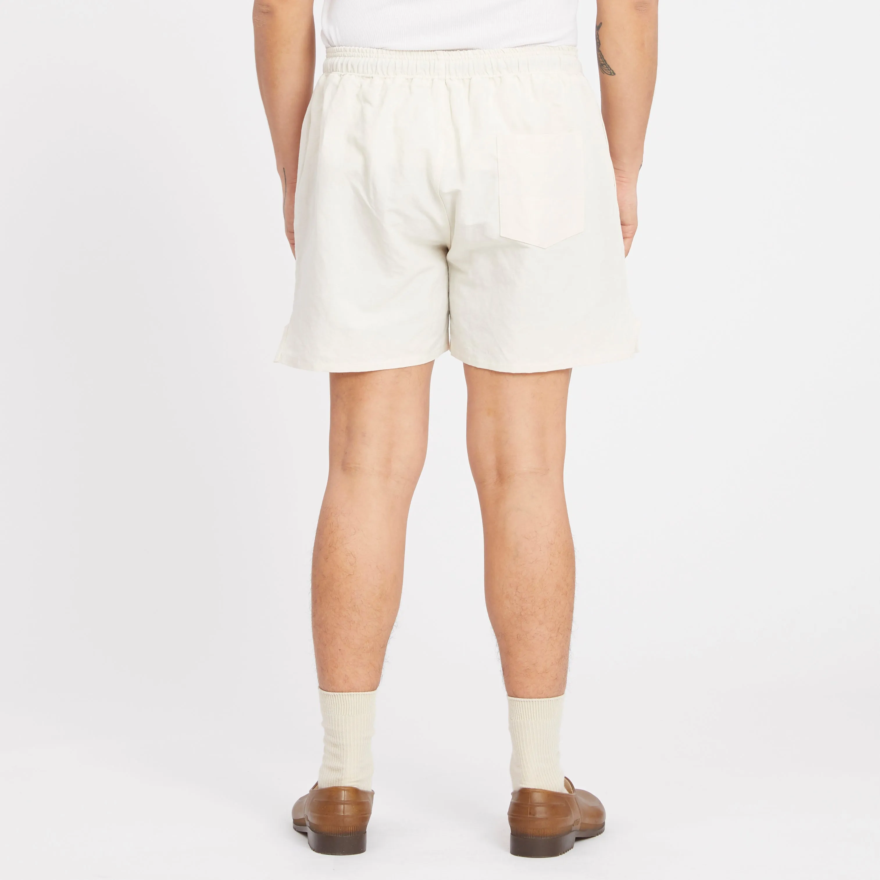 MT Short - Bone Linen/Cotton sold by S.K. Manor Hill product image thumbnail 4