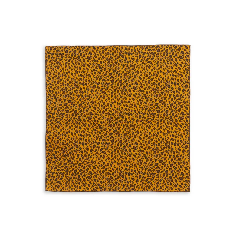 Bandana - Leopard Print Cotton sold by S.K. Manor Hill