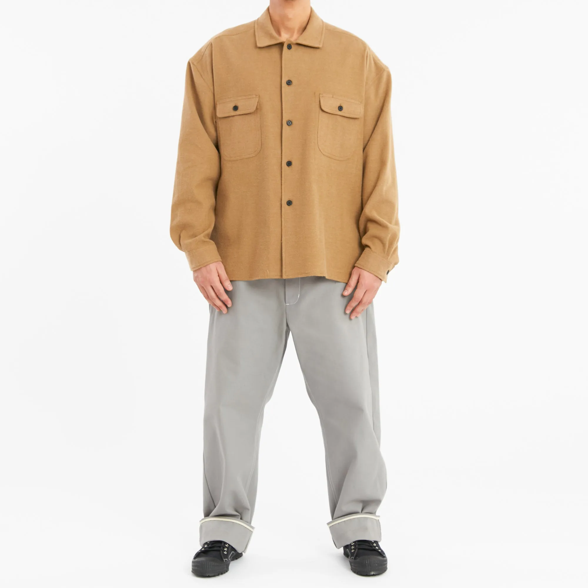 Park Shirt/Jacket - Earth Cotton Flannel sold by S.K. Manor Hill product image thumbnail 2