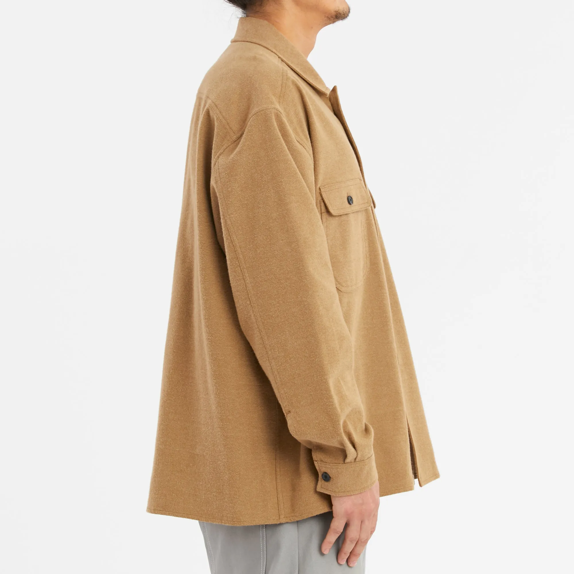 Park Shirt/Jacket - Earth Cotton Flannel sold by S.K. Manor Hill product image thumbnail 4