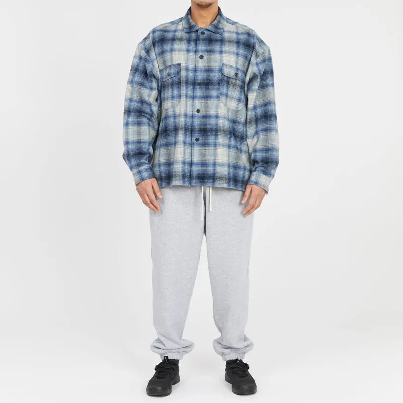 Park Shirt/Jacket - Blue Plaid Flannel sold by S.K. Manor Hill product image thumbnail 2