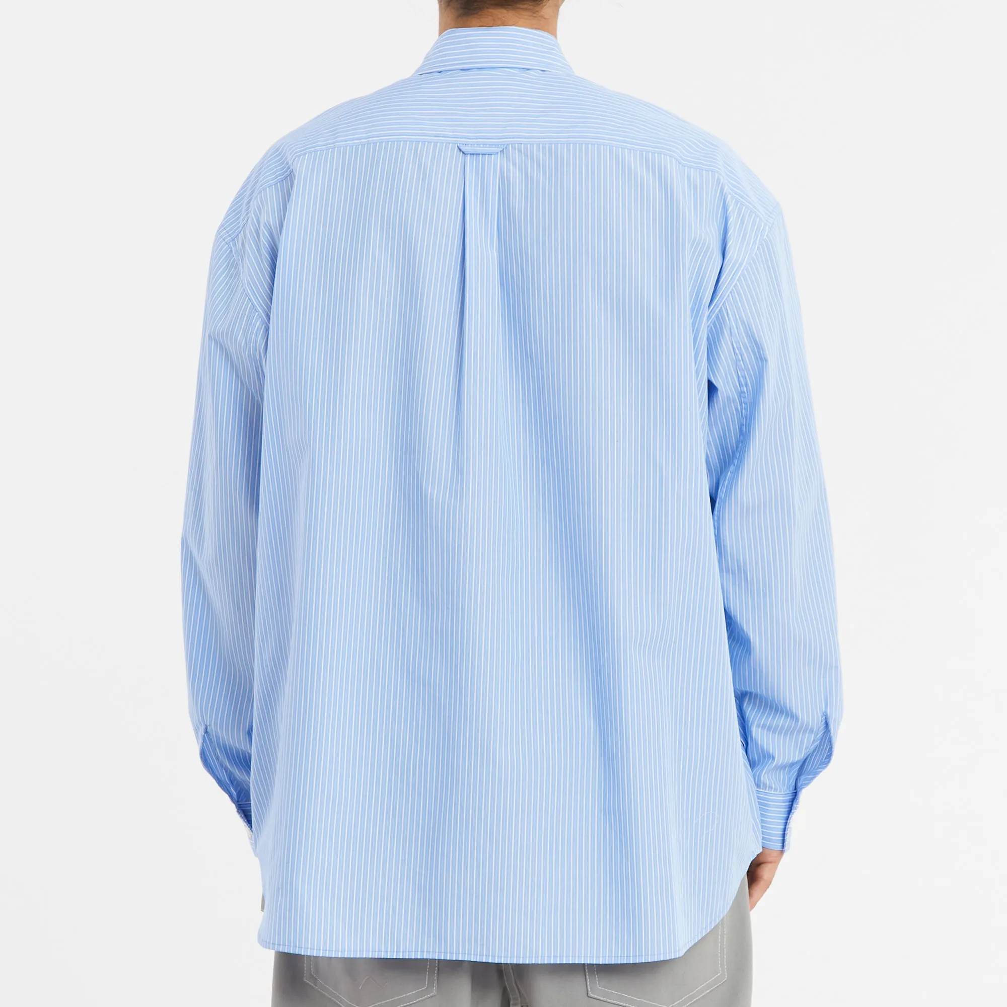 Savant Shirt - Blue & White Striped Cotton sold by S.K. Manor Hill product image thumbnail 5