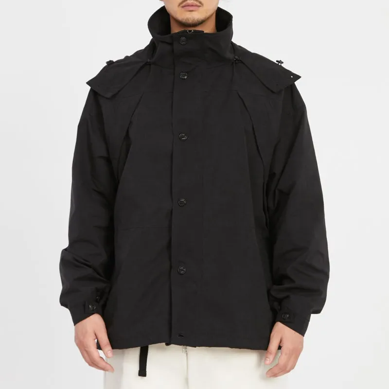 Column Jacket - Black Waxed Cotton/Nylon WR sold by S.K. Manor Hill product image thumbnail 4