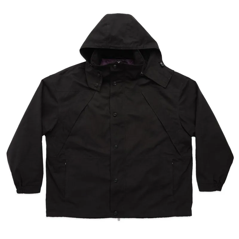 Column Jacket - Black Waxed Cotton/Nylon WR sold by S.K. Manor Hill