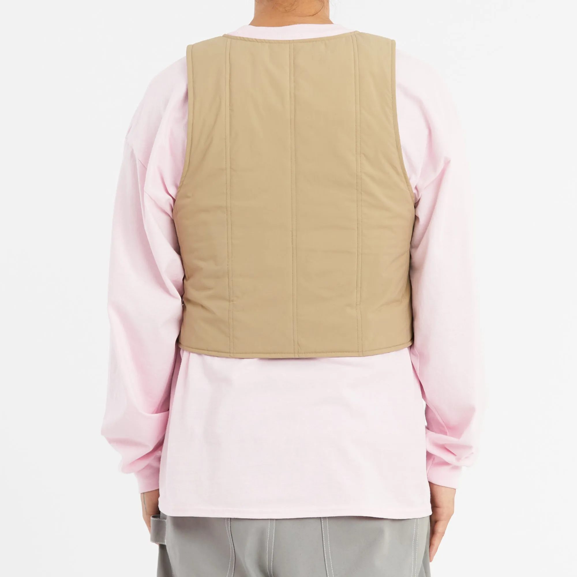 BP Vest - Tan Quilted Recycled Nylon WR sold by S.K. Manor Hill product image thumbnail 5