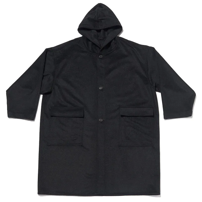 Canopy Coat - Charcoal Gray Wool/Cashmere sold by S.K. Manor Hill