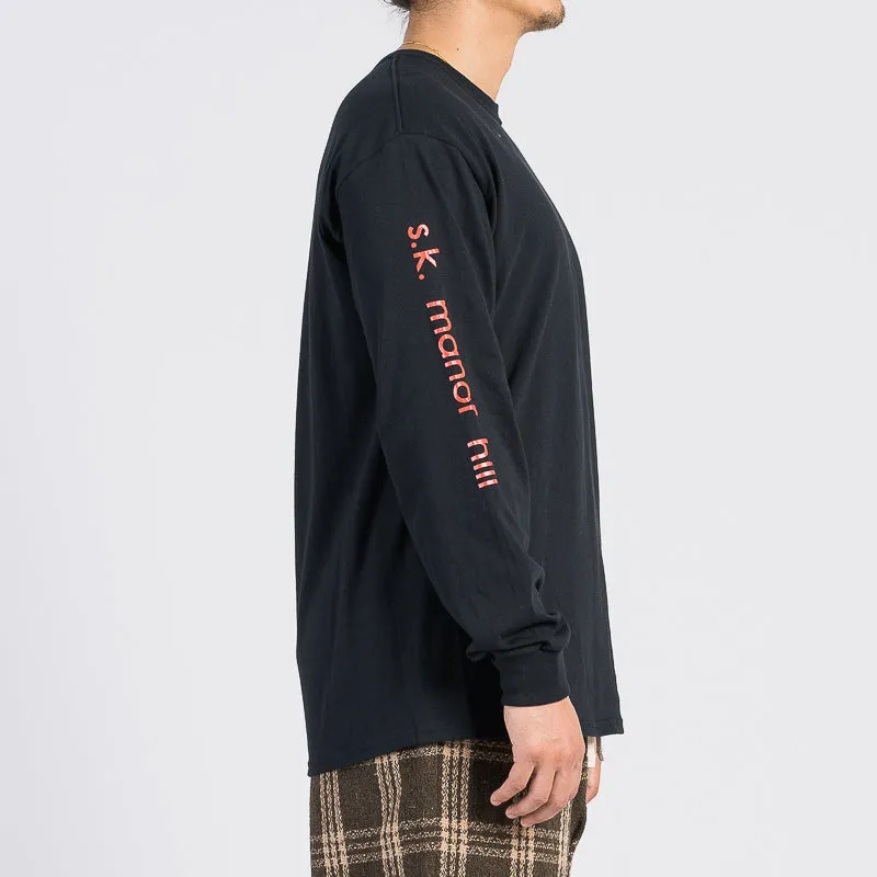 Long Sleeve Logo T-Shirt - Black sold by S.K. Manor Hill product image thumbnail 4