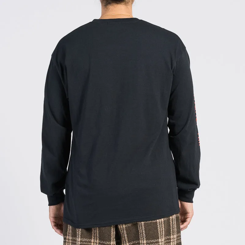 Long Sleeve Logo T-Shirt - Black sold by S.K. Manor Hill product image thumbnail 5