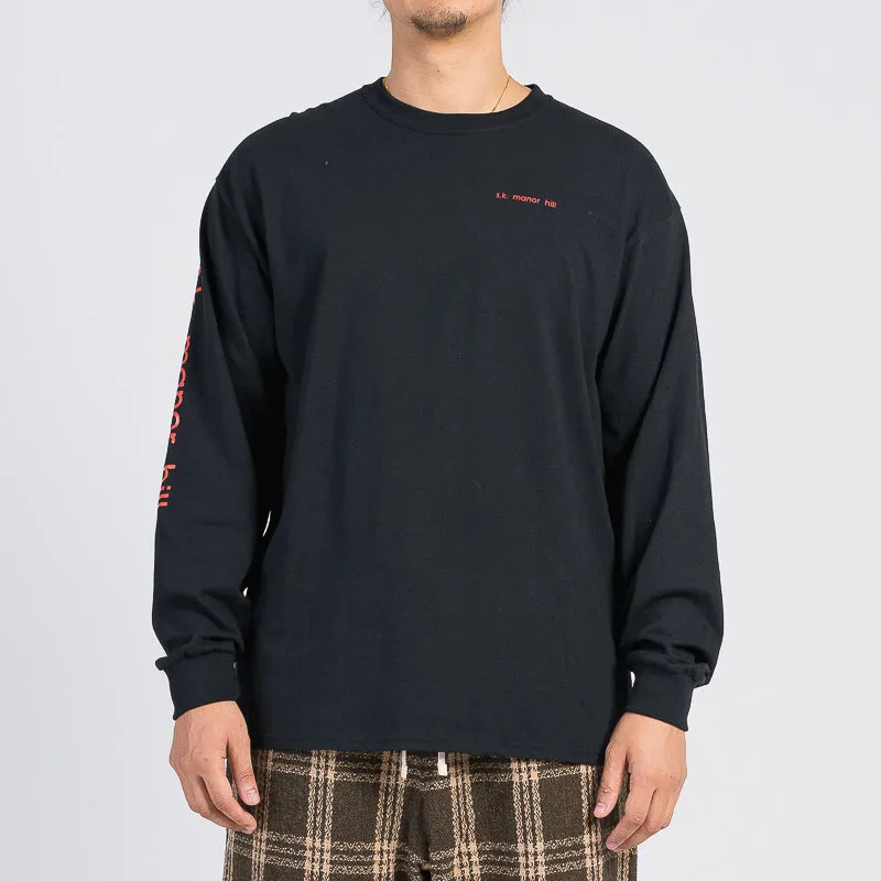 Long Sleeve Logo T-Shirt - Black sold by S.K. Manor Hill product image thumbnail 3