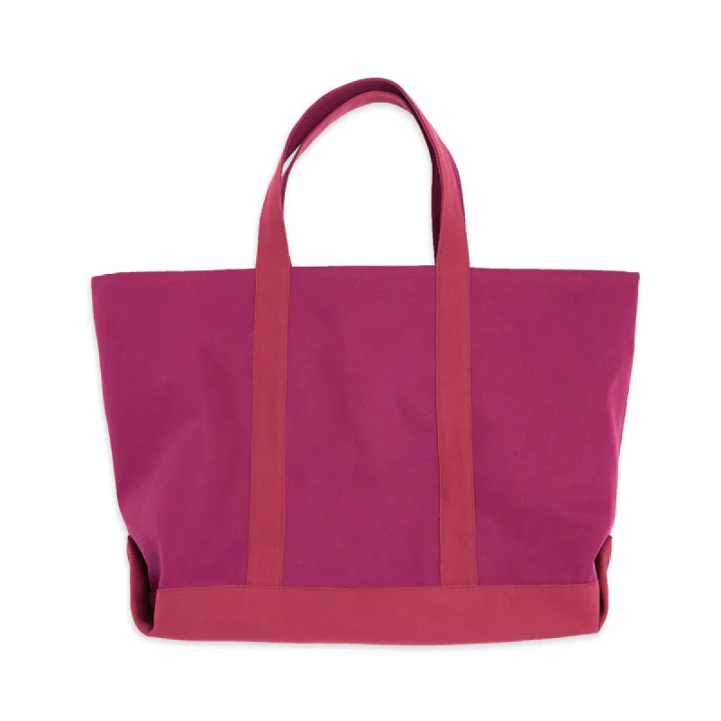Tote Bag - Magenta Cotton Duck made by S.K. Manor Hill