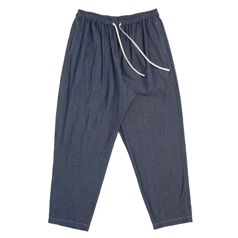 Bronco Pant - Indigo Denim Cotton sold by S.K. Manor Hill