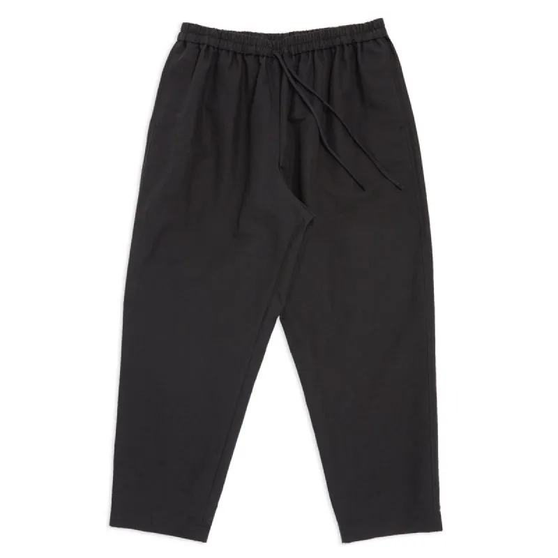 Bronco Pant - Black Coated Linen/Cotton sold by S.K. Manor Hill